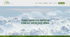 Desktop Screenshot of lemaambiental.com.br